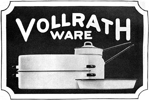 Vollrath Ware - Kitchen Utensils © 1920