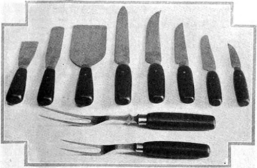 Concerning Kitchen Cutlery - 1921