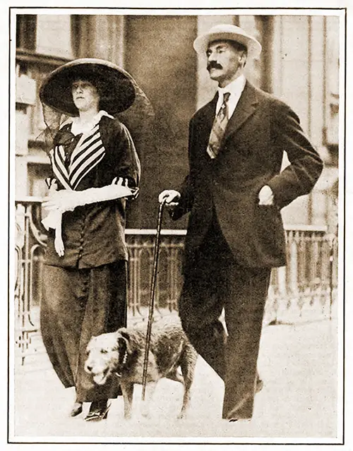 Colonel John Jacob Astor and His Young Wife