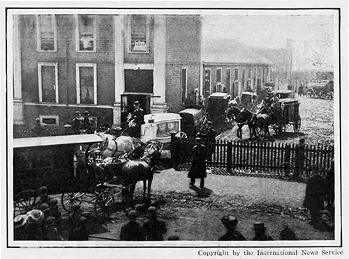 The Curling Rink Where the Dead Were Laid out for Inspection