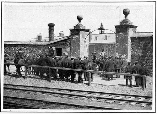 Removing the Body of John Jacob Astor from the Dock