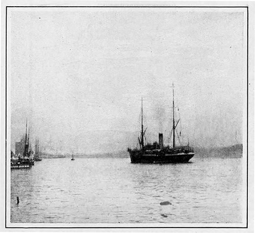 The Mackay-Bennett Entering Halifax Harbor with Her Cargo of Dead. 