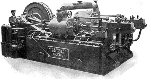 One of the Refrigerating Machines on the 'Titanic,' Built by J & E Hall Ltd. in Dartford, England