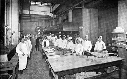 Kitchen of the New York Athletic Club