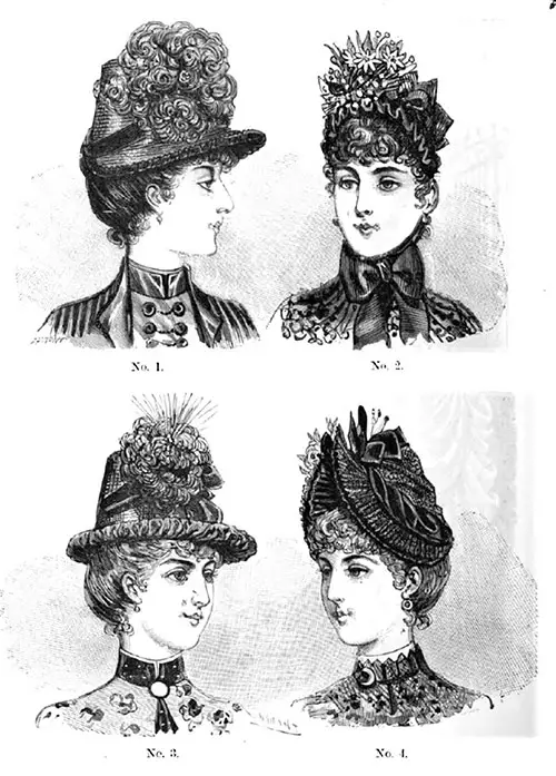 Plate 8: Parisian Millinery.