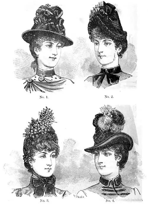 Plate 8: Parisian Millinery.