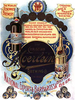 Barbarossa Bottled Beer © 1902