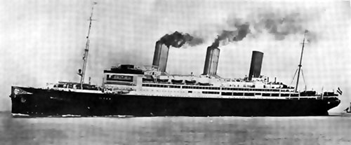 The Hamburg America Line Ocean Liner SS Vaterland (1914)
