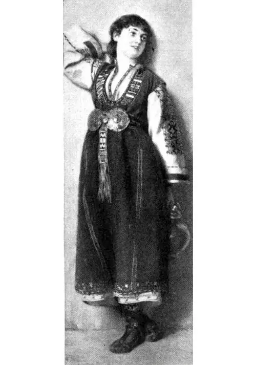 A Bulgarian Peasant Girl