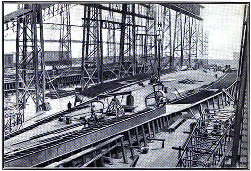 Constructing the Double Bottom of the Titanic at the Harland & Wolff Yards