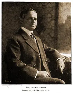 Benjamin Guggenheim Portrait Photograph - He was a Victim of the Titanic Disaster.