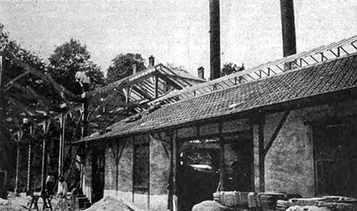 A.E.F. Coffee Roasting Plant No. 1, Under Construction