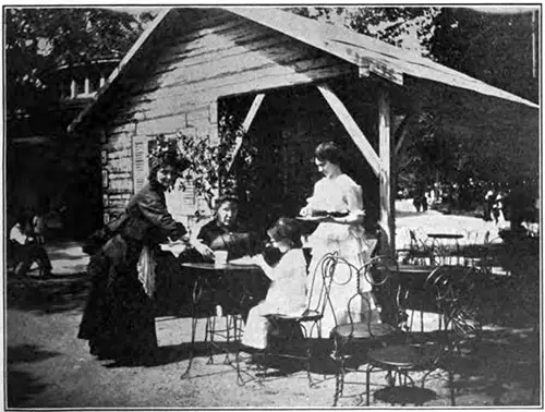 Old Time Coffee House at Cincinnati Centennial Celebration