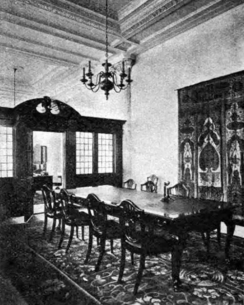 The Board Room with Oriental Rug