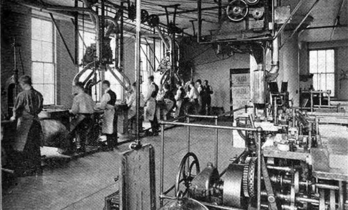 Automatic Weighers on the Left; Packing Machine on the Right.