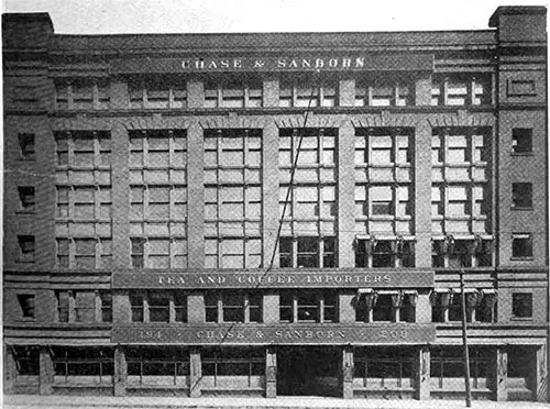The Chase & Sanborn Headquarters at 200 High St., Boston