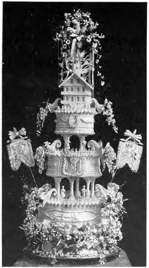 Wedding Cake of Prince and Princess Adolphus of Teck