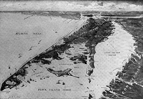 Fort Pond Bay, The Port of the Future, at the Extreme End of Long Island