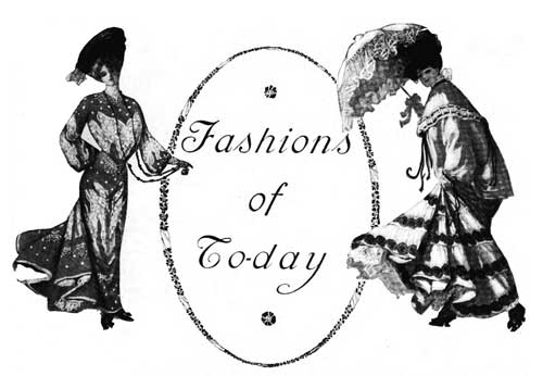Fashions of Today - Summer Styles in Women's Fashion - July 1903