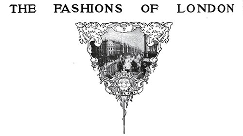London Fashions October 1903