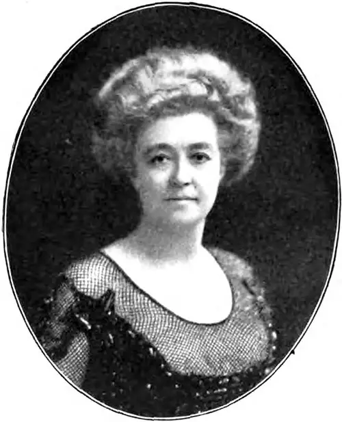 Mrs. Clara E. Simcox, Fashion Writer and Dressmaker