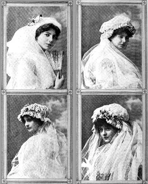June Wedding Veils 1911