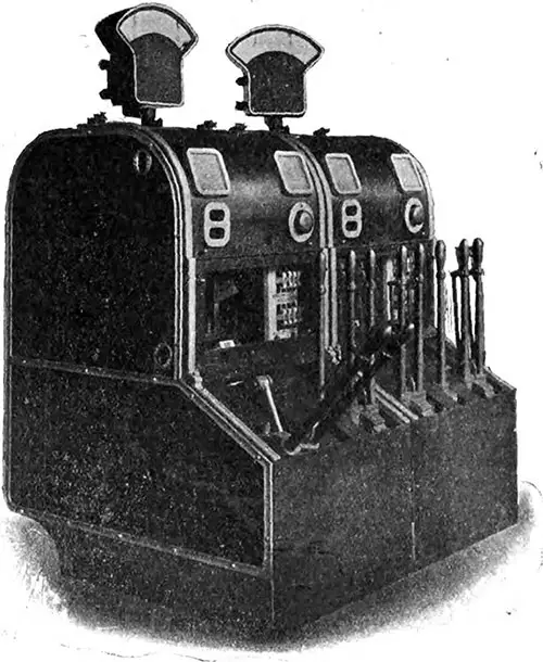 Fig. 4: Main Switchgear of Dynamo Nos. 1 and 2.