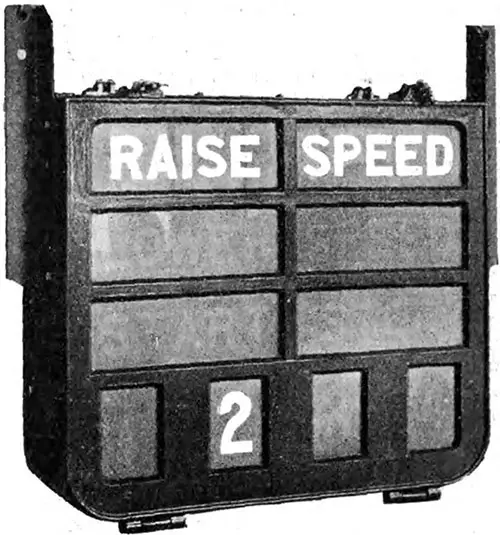 Fig. 8: Engine Room Signal from Switchboard.