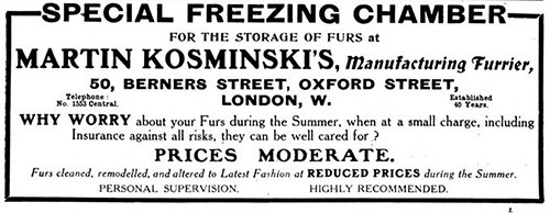 Kosminski's Fur Fashions