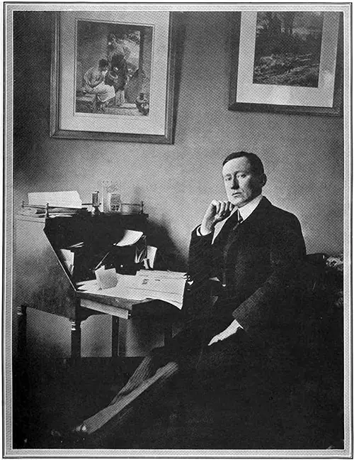 Signor Guglielmo Marconi - the Scientist Whose System of Telegraphy Brought Help to the Titanic and News of the Appalling Disaster That Overtook Her. 