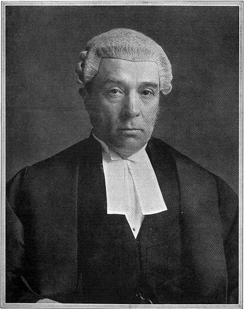 To Head the British Court of Inquiry into the Loss of the Titanic: Lord Mersey.