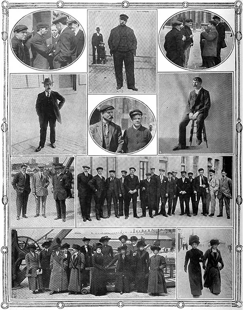 Survivors of the RMS TitanicDisaster in England