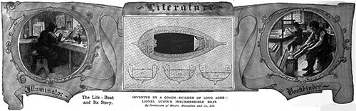 The Lifeboat and Its Story - Invented by a Coach-Builder of Long Acre, Lionel Lukin's Insubmersible Boat.