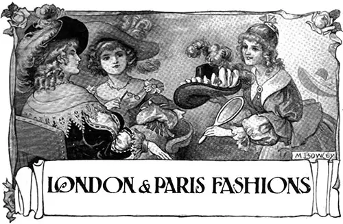 London & Paris Fashions May 1906