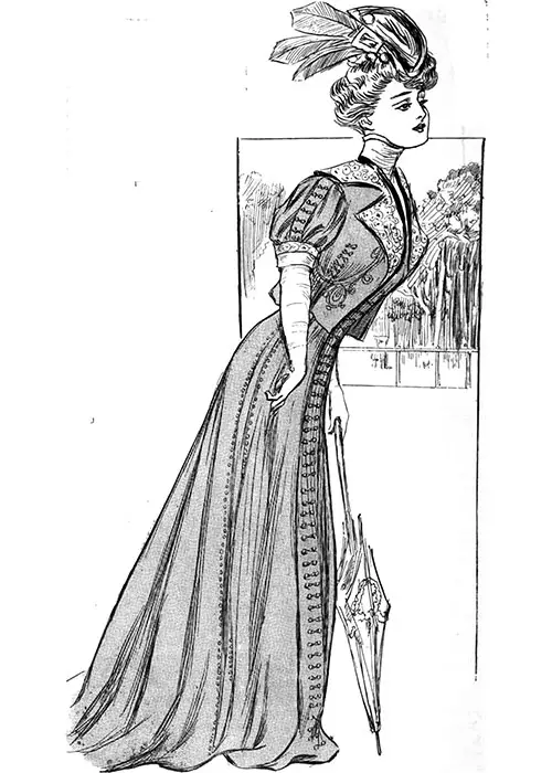 Figure 8: Cloth Dress for a Dull Day at Ascot