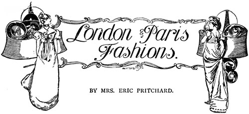 London & Paris Fashions June 1906