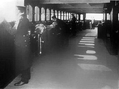 The Navigating Bridge on the SS Vaterland