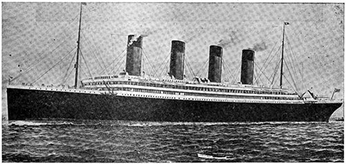 The RMS Titanic and the RMS Olympic Cannot, at a Distance, Be Distinguished Apart.