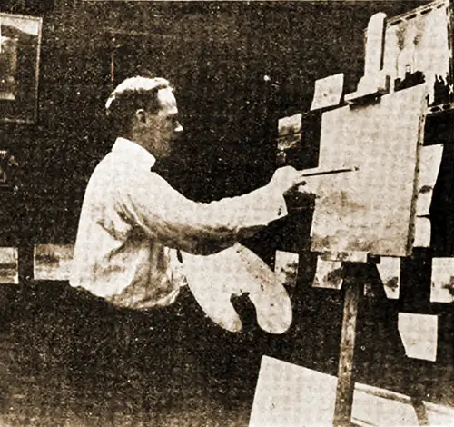 The Late Samuel Ward Stanton in His Studio