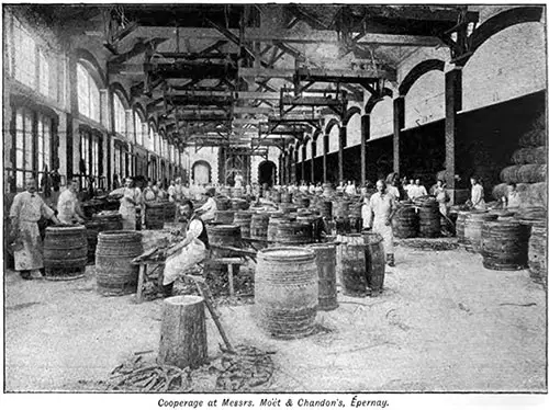 Cooperage at Messrs. Moet & Chandon, Epernay