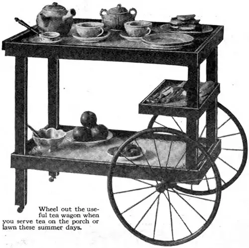 Usefull Tea Wagon 1916