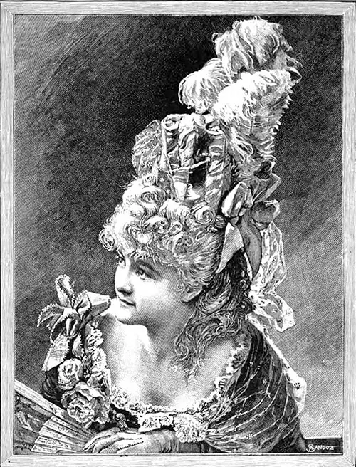 Directoire Headdress for Fancy Dress Balls