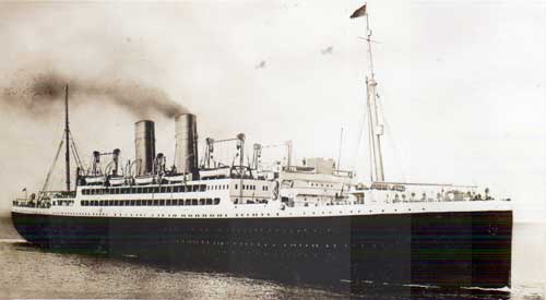 Photograph of the Canadian Pacific SS Melita from 1918. From the Gjenvick-Gjønvik Photographic Collection.