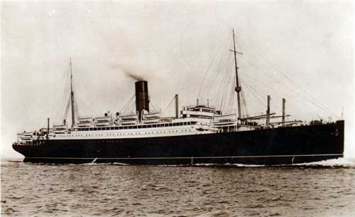 Cunard Line RMS Aurania