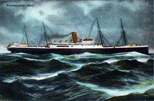 SS Main (1900) of the Norddeutscher Lloyd.