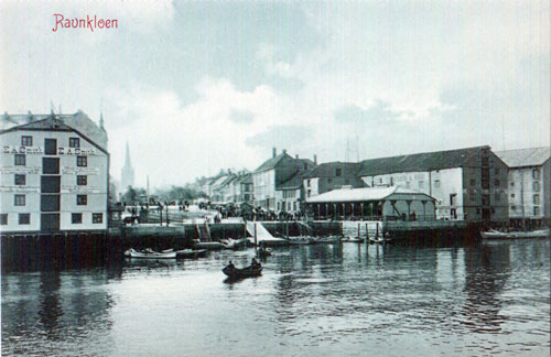 Ravnkloen, Trondhjem, Norway - 1906 Postcard