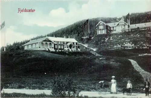 Fjeldsæter Tourist Hotel circa 1906.