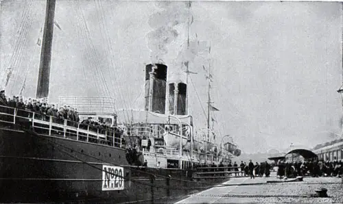 The Aurania as Transport Ship No. 20