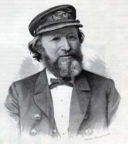 Captain Henry Parsell, R.N.R. 1889 - Captain of the Teutonic