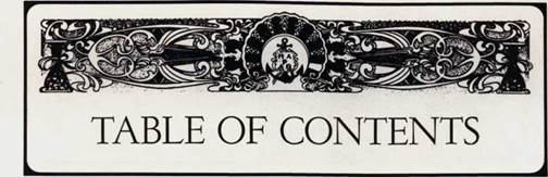 Table of Contents